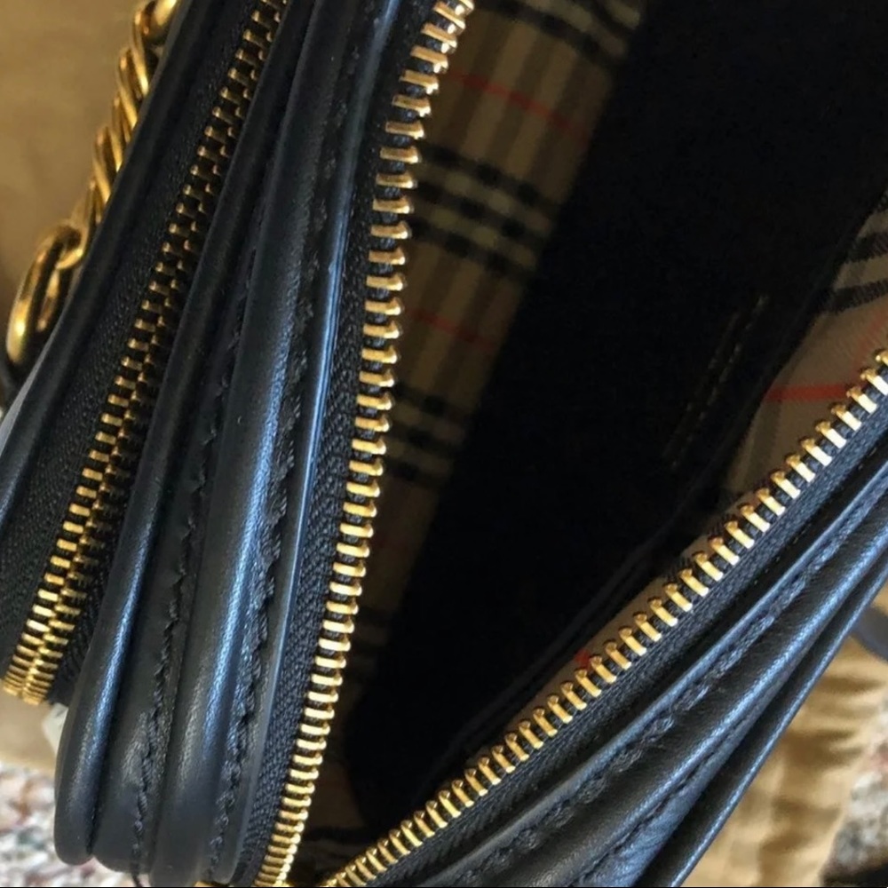 Authentic Burberry Chain Link Camera Crossbody - image 6